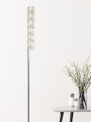 Searchlight Chrome Sava LED Floor Light - Image 1 of 3