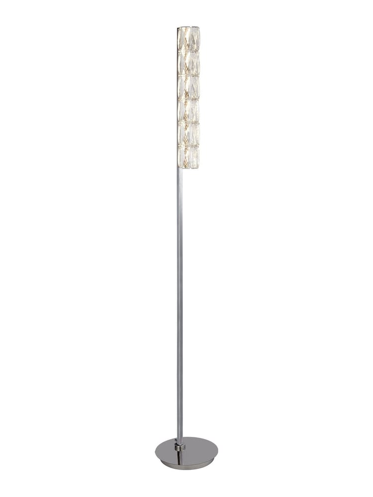 Searchlight Chrome Sava LED Floor Light - Image 3 of 3