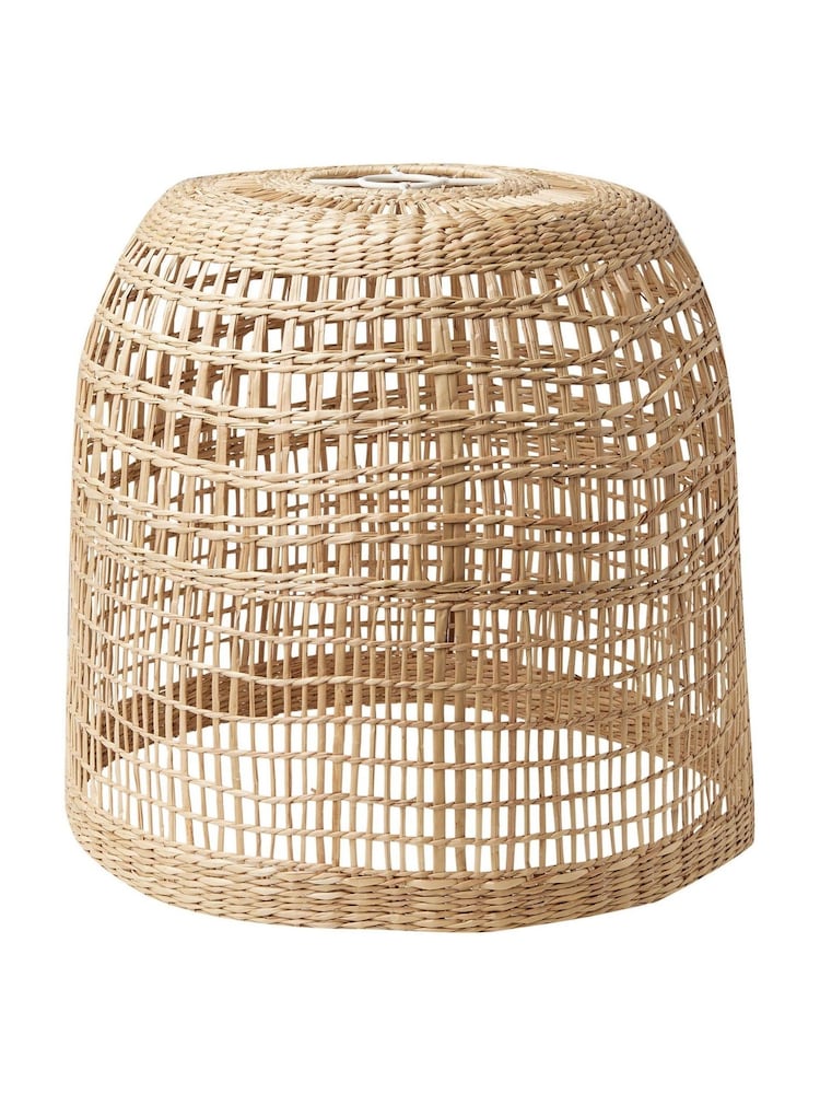 Oliver Bonas Natural Seagrass Pendant Shade - Image 5 of 5
