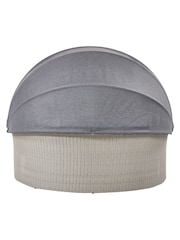 Pacific Grey Outdoor Bermuda Garden Day Bed - Image 4 of 9