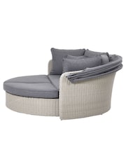 Pacific Grey Outdoor Bermuda Garden Day Bed - Image 7 of 9