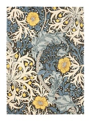 Morris & Co. Grey Artichoke Rug - Image 3 of 4