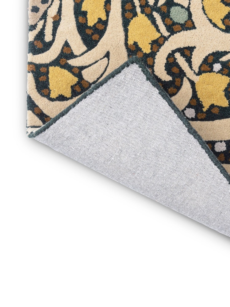 Morris & Co. Grey Artichoke Rug - Image 4 of 4