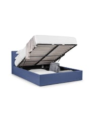 Julian Bowen Blue Rialto LiftUp Storage Linen Bed - Image 4 of 6