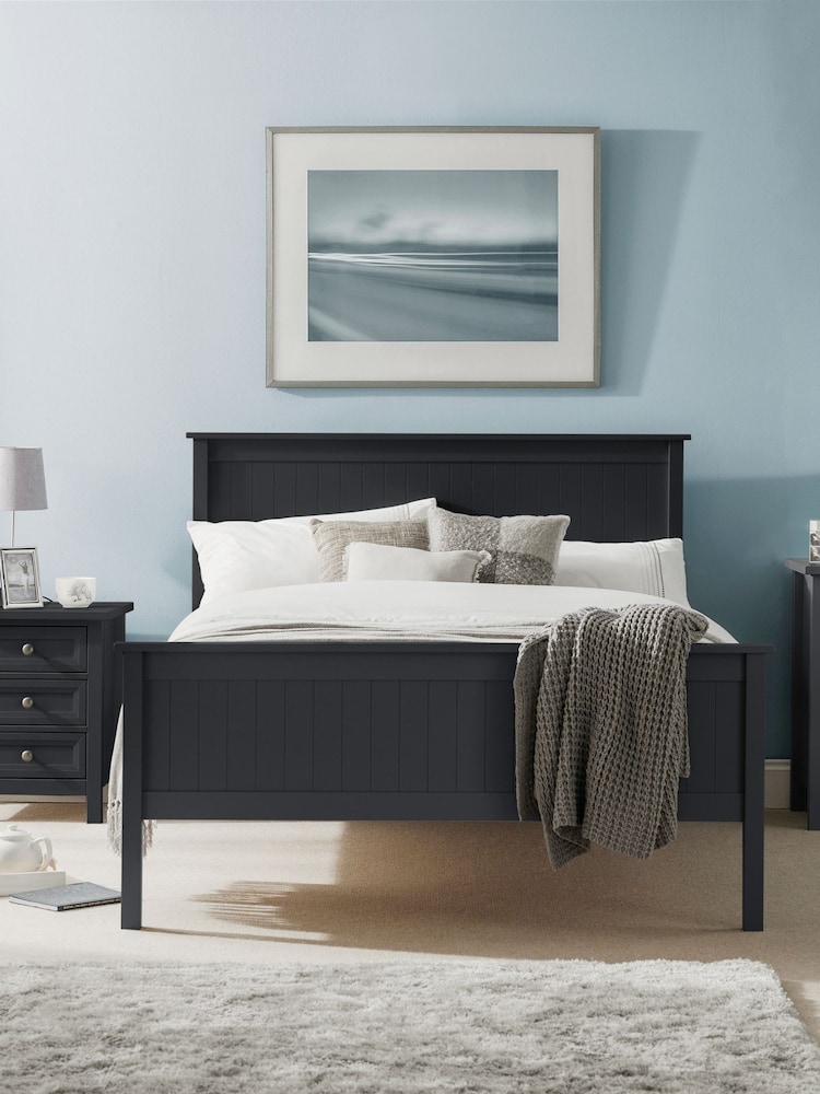 Julian Bowen Anthracite Maine Bed Bed - Image 1 of 6