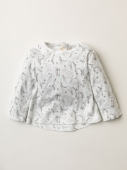 We're Going On A Bear Hunt Cream Pinafore 100% Cotton Dress And T-Shirt Set - Image 2 of 4