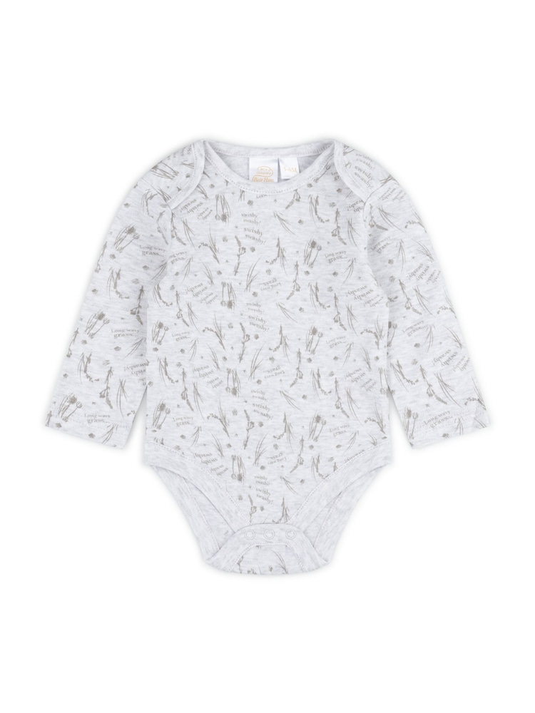 We're Going on a Bear Hunt Cream 100% хлопковый комбинезон, боди, головные уборы, слюнявчик, варежки, книга - Изображение 1 из 4