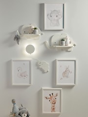 Mamas & Papas White Elephant Shelves - Image 1 of 3