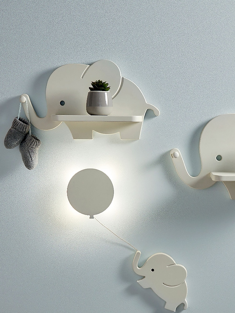 Mamas & Papas White Elephant Shelves - Image 2 of 3