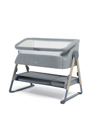 Mamas & Papas Black Lua Bedside Crib - Image 13 of 15