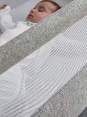 Mamas & Papas Black Lua Bedside Crib - Image 7 of 15