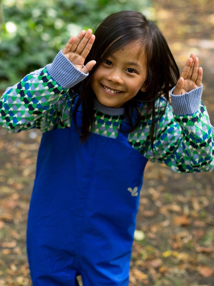 Azul - Peto impermeable Originals de Muddy Puddles - Imagen 2 de 5 Azul - Peto impermeable Originals de Muddy Puddles - Imagen 2 de 5