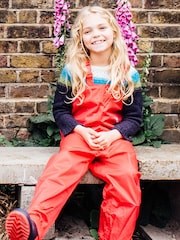 Muddy Puddles Red Originals Waterproof Dungarees - Image 1 of 4