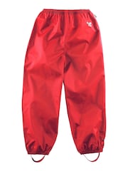 Muddy Puddles Red Originals Waterproof Over Trousers - Image 2 of 3