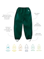 Muddy Puddles Green Originals Waterproof Over Trousers - Image 2 of 3