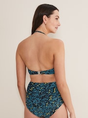 Phase Eight Blue Animal Bikini Top - Image 2 of 5