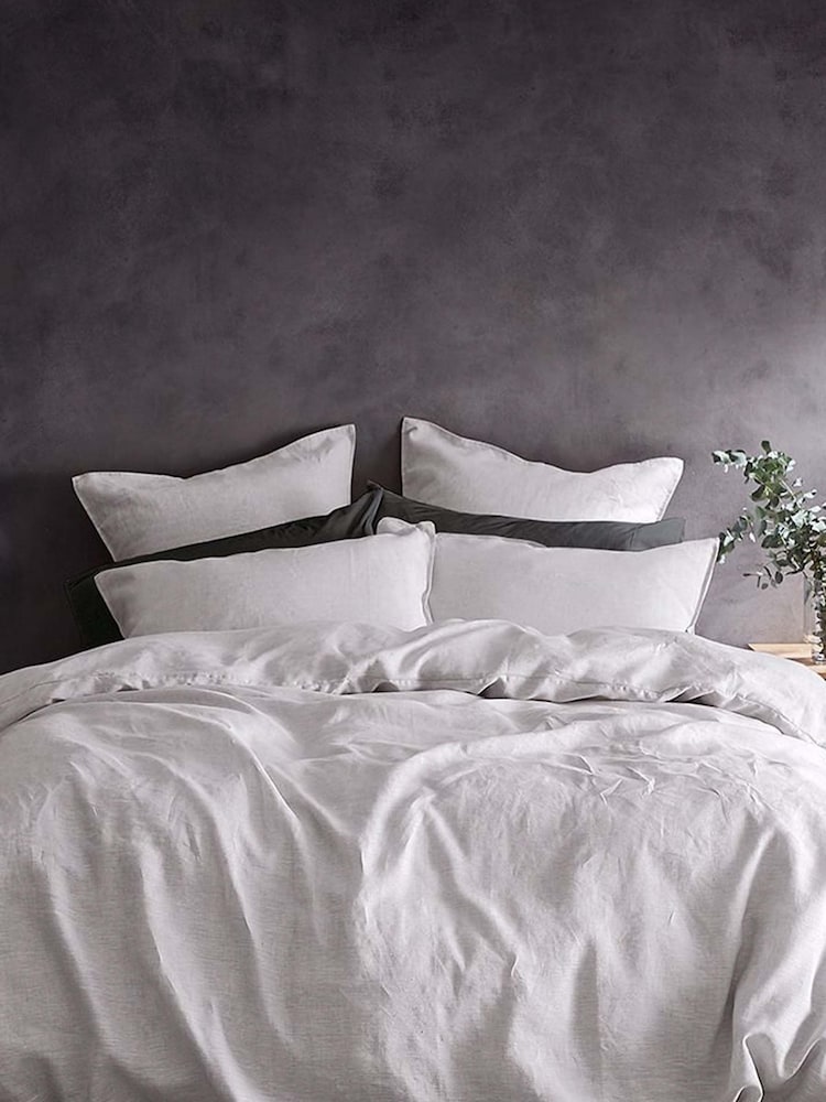 Lazy Linen gebleekt 100% linnen hoeslaken - Image 2 of 4