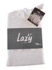 Lazy Linen gebleekt 100% linnen hoeslaken - Image 3 of 4