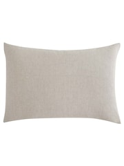 Lazy Linen Set of 2 Natural Washed 100% Linen Pillowcases - Image 2 of 4
