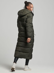 Superdry Dark Green Ripstop Longline Puffer Jacket - Image 2 of 6
