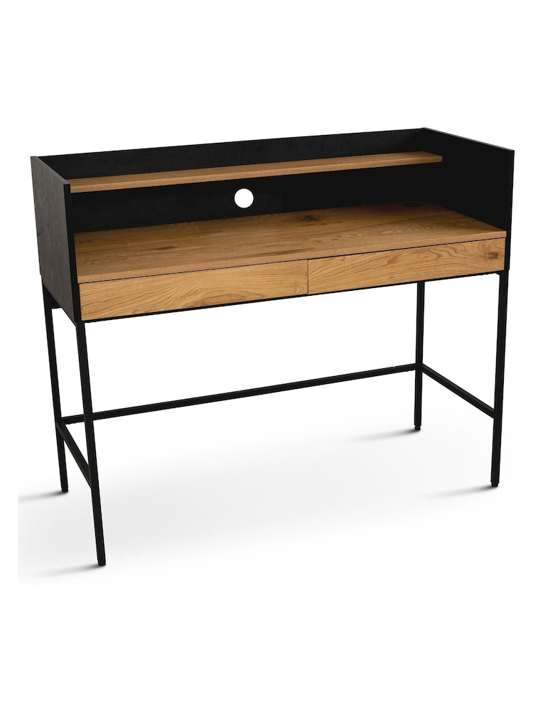 Koble Natural Oak/Black Otto Smart Desk - Image 2 of 6
