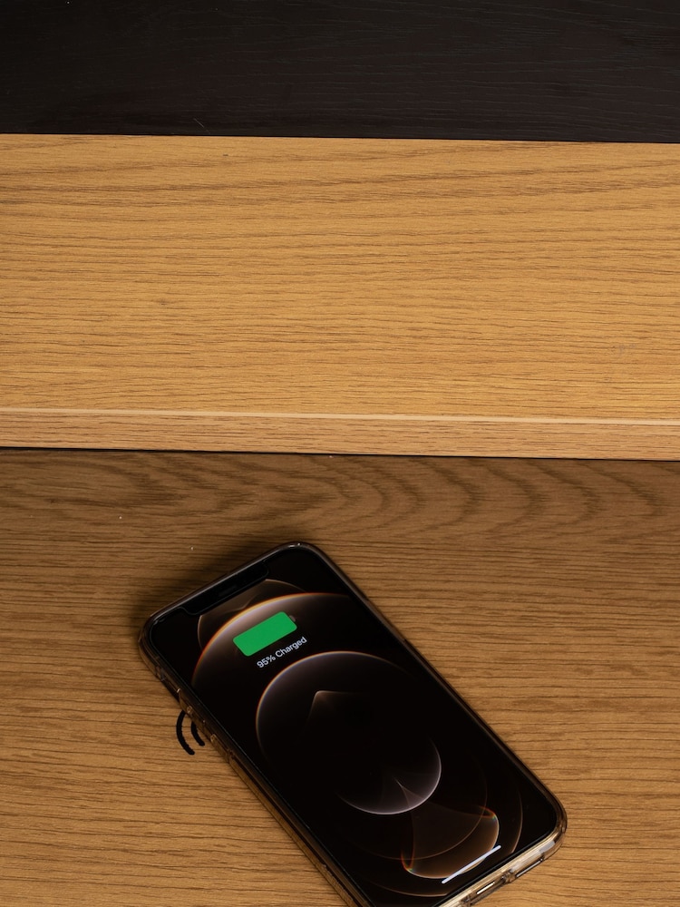 Koble Natural Oak/Black Otto Smart Desk - Image 6 of 6