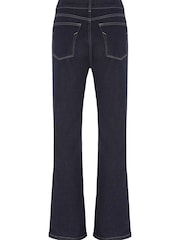 Mint Velvet Dark Indigo Bootcut Jeans - Image 4 of 4