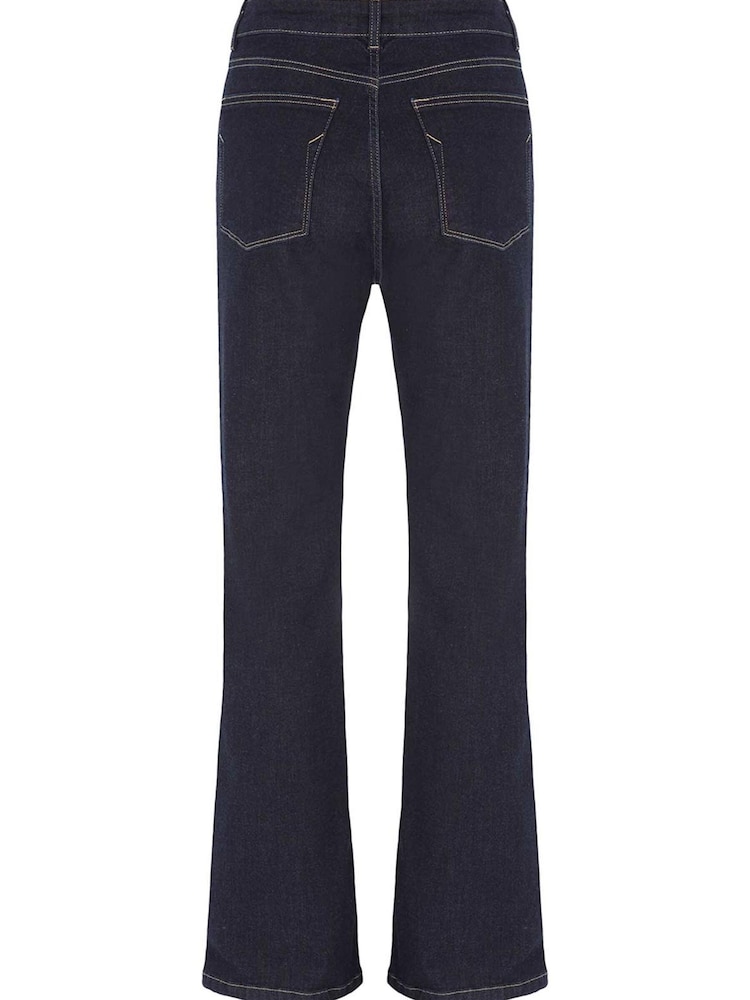 Mint Velvet Dark Indigo Bootcut Jeans - Image 4 of 4