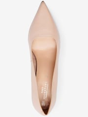 Nude Pink Regular/Wide Fit Forever Comfort® Leather Court Shoes - Image 6 of 9