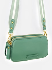Oliver Bonas Green Cross-Body Bag - Image 1 of 7
