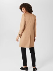 Hobbs Brown Petite Tilda Coat - Image 2 of 4