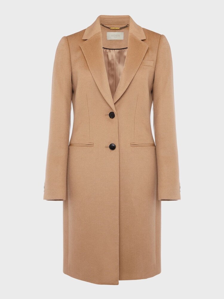Hobbs Brown Petite Tilda Coat - Image 4 of 4