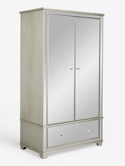 Mirror Fleur Double, 1 Drawer Wardrobe - Image 7 of 8