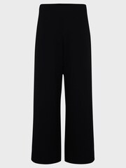 Hobbs Black Ponte Pippa Wide Trousers - Image 4 of 4
