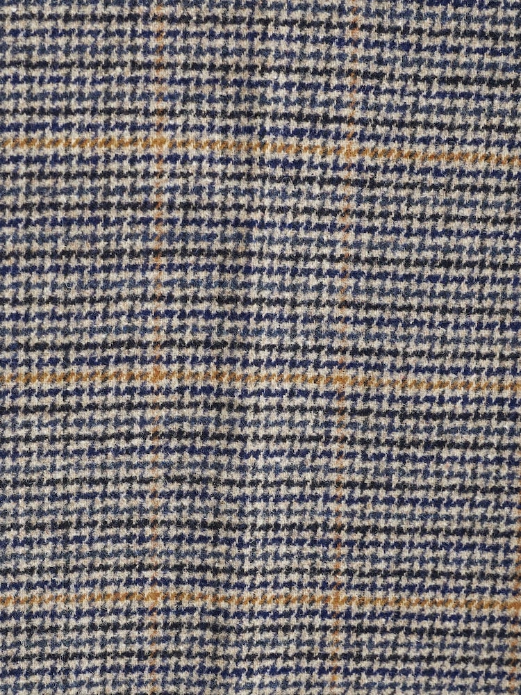 Grey Check Relaxed Tapered Nova Fides Formal Trousers - Image 10 of 10