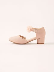 Monsoon Pink Corsage Two Part Heels - Image 3 of 3