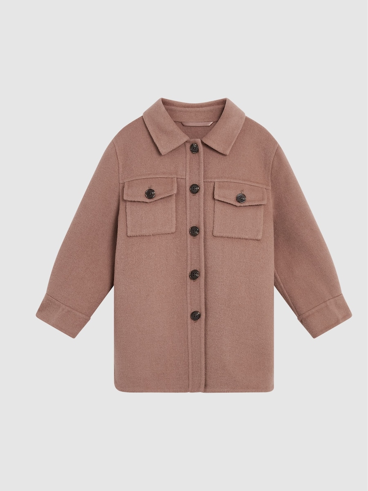 Reiss Rose Leon Junior Blindseam Overshirt - Image 2 of 7