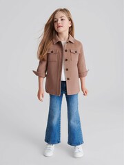 Reiss Rose Leon Junior Blindseam Overshirt - Image 3 of 7