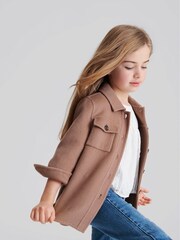 Reiss Rose Leon Junior Blindseam Overshirt - Image 4 of 7