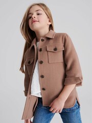 Reiss Rose Leon Junior Blindseam Overshirt - Image 6 of 7