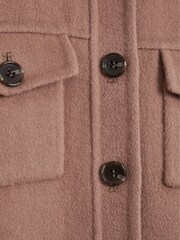 Reiss Rose Leon Junior Blindseam Overshirt - Image 7 of 7