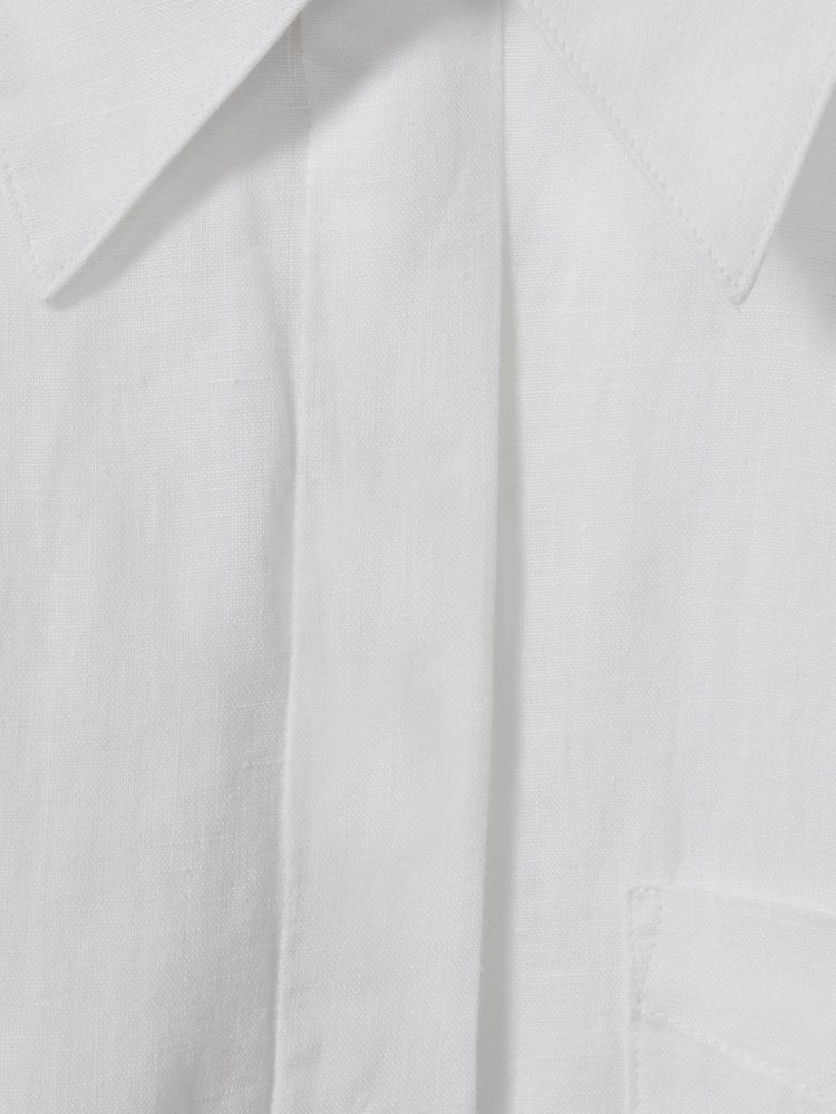 Camisa de manga larga en lino Campbell de Reiss - Imagen 6 de 6