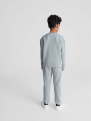 Reiss Dusty Blue Alistair Crew Neck Sweater - Image 5 of 6