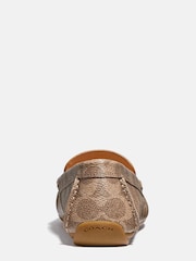 Coach Marley Leather Moccasin Driver Shoes - Image 4 of 6
