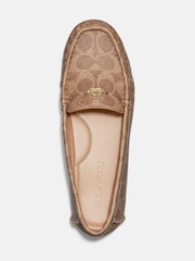 Coach Marley Leather Moccasin Driver Shoes - Image 5 of 6