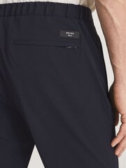 Reiss Navy Ranger Golf Performance Slim Fit Trousers - Image 4 of 5