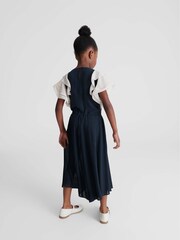 Reiss Navy Sienna Jr Junior Colourblock Jumpsuit - Image 5 of 7