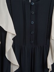 Reiss Navy Sienna Jr Junior Colourblock Jumpsuit - Image 7 of 7