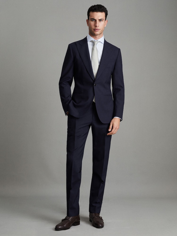 Reiss - Bold - Slim-fit wollen blazer met enkele knoopsluiting - Image 3 of 5