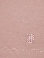 Reiss Soft Pink Bless Crew Neck T-shirt - Image 5 of 5